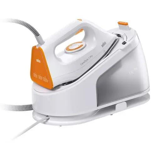 2.400W 110g/min stoom 360g stoomshot 5 5 bar SuperCeramic FreeGlide 3Dstrijkzool 1 7L reservoir 3 temp. instellingen + max ontkalkingsprogr &-tray wit