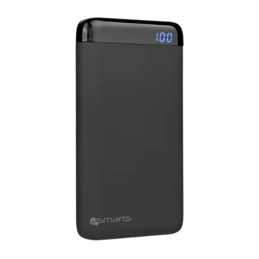 4smarts Power Bank 6000 mAh Zwart