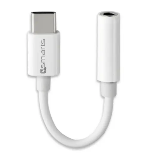 4smarts USB-C naar 3.5mm AUX Adapter
