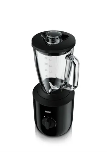 800W ThermoResist glazen 1 9L mengbeker (working 1 5L) variabelesnelheden + pulse TriAction technology SmoothCrush zwart