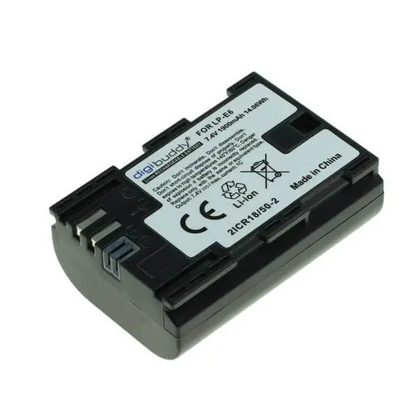 Accu Canon LP-E6 / LP-E6N 1900 mAh