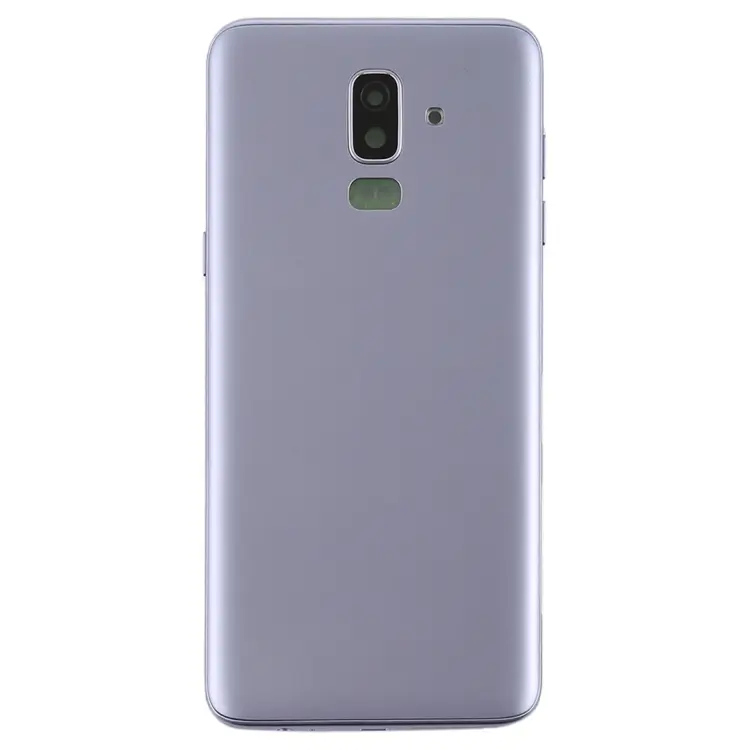 Achterklep met zijtoetsen voor Samsung Galaxy J8 (2018) (grijs)