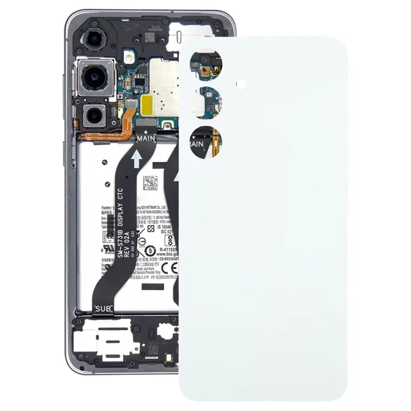 Achterklep voor Samsung Galaxy S25 FE 5G SM-S731B (wit)