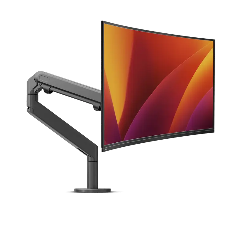 Alberenz® Single Monitor Arm Gas Spring Dark Gray