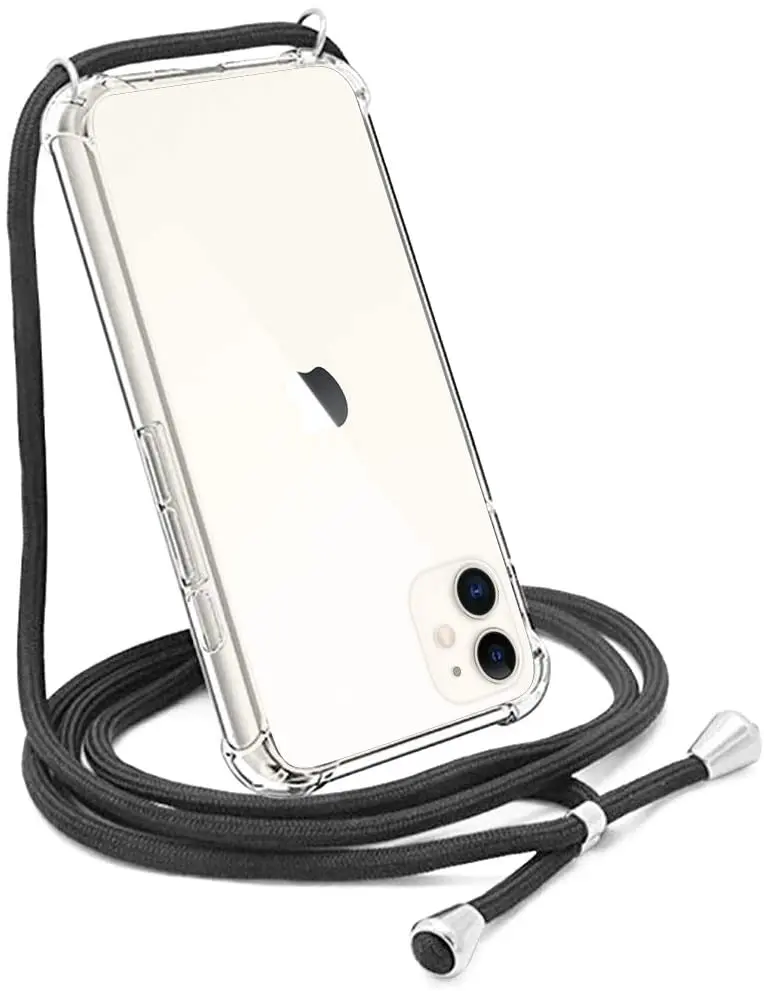 Apple iPhone 11 crossbody hoesje met draag koord