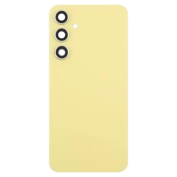 Batterij-achterklep met cameralensframe voor Samsung Galaxy A55 5G (geel)