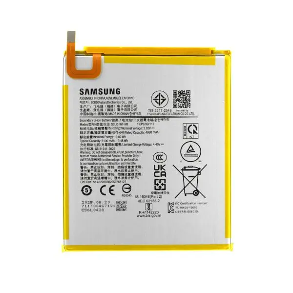 Batterij Samsung SCUD-WT-N8 SM-T290/T295 Samsung Galaxy Tab A 8.0 (2019) GH81-18922A (Service Pack)