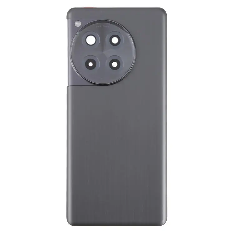 Batterijachterklep met cameralensframe voor OnePlus 12R (zwart)