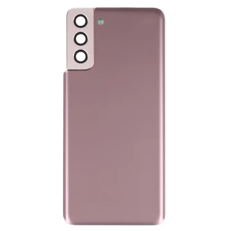 Batterijachterklep met cameralensframe voor Samsung Galaxy S21+ 5G (bruin)