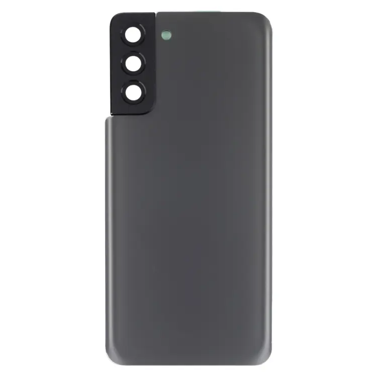 Batterijachterklep met cameralensframe voor Samsung Galaxy S21+ 5G (grijs)