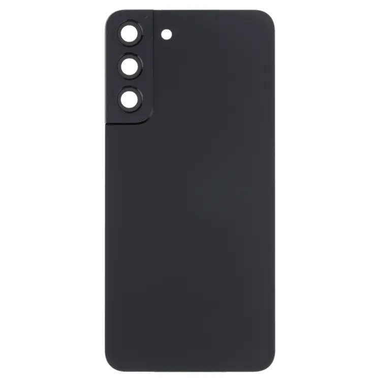Batterijachterklep met cameralensframe voor Samsung Galaxy S22+ 5G SM-S906B (zwart)
