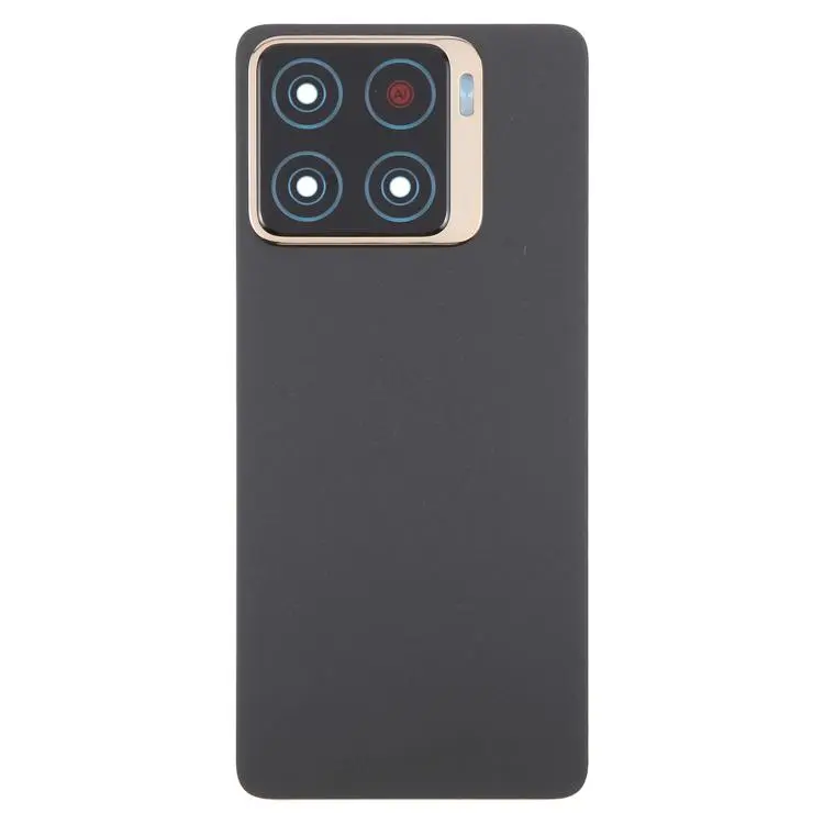 Batterijachterklep met cameralensframe voor ZTE Blade A56 (zwart)