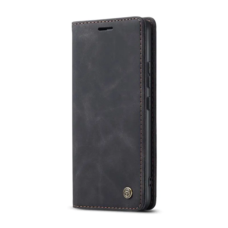 CaseMe book case leer - Xiaomi 14T Pro - zwart