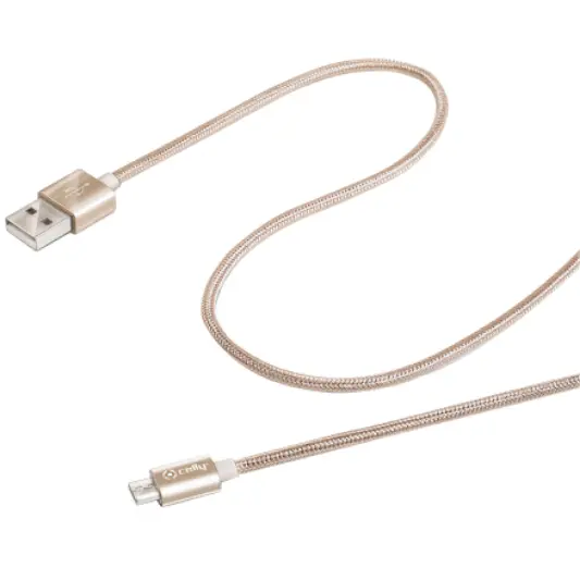 Celly Kabel Micro-USB 2.1A Goud