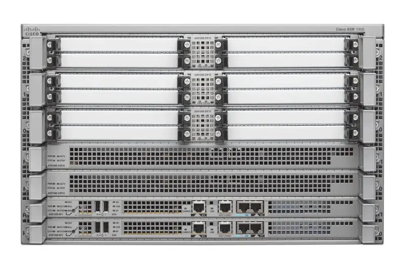 Cisco ASR1006 Chassis, Dual P/S, I/O Bundle ASR1006-SB