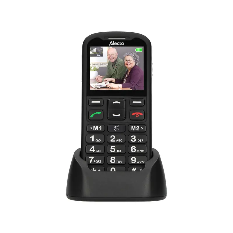 CM10 Alecto Big Button GSM 4G Black