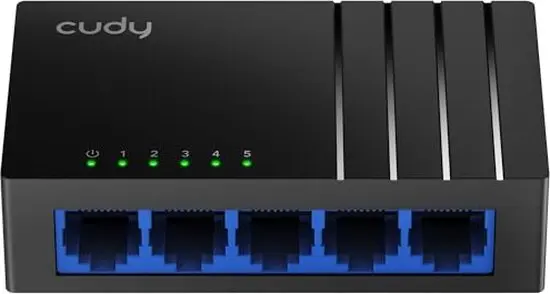 Cudy GS105D -5 poorts Netwerk switch