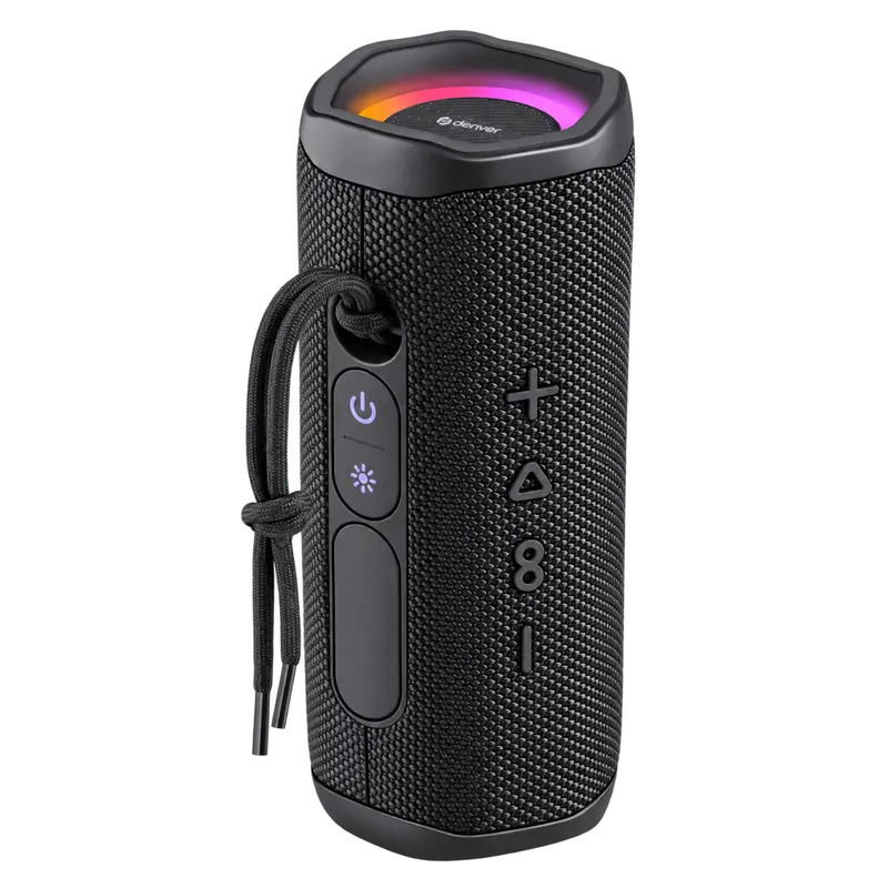 Denver bluetooth speaker draagbaar · lichteffecten · BTV223