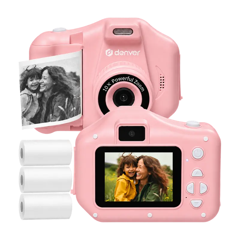Denver kindercamera met printer · met spelletjes · KPC1370NS