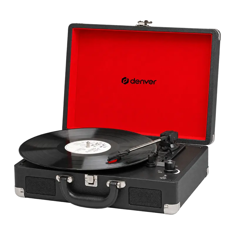 Denver kofferplatenspeler met speakers · opnemen via USB · VPL120