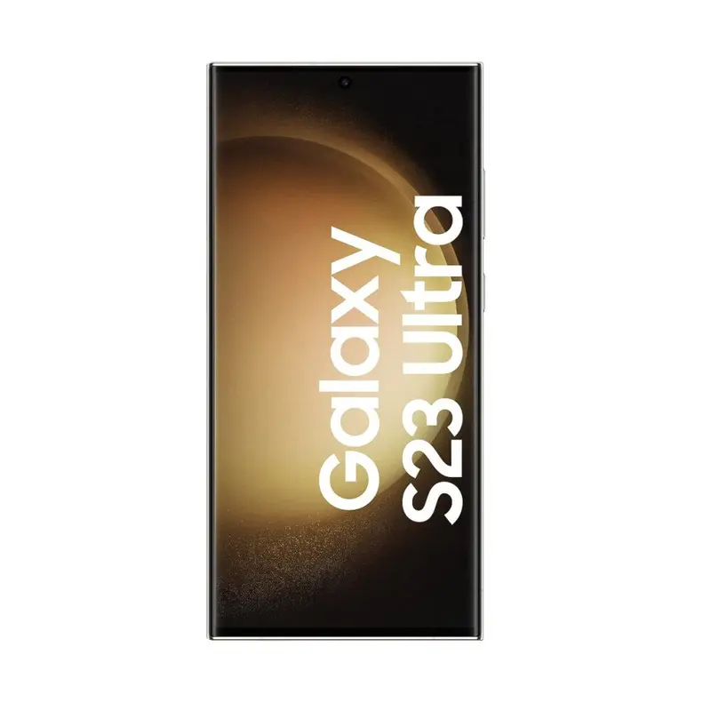 Display module met frame Samsung Galaxy S23 Ultra Wit (Service Pack)