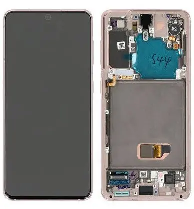 Display module Samsung Galaxy S21 paars (Service Pack)