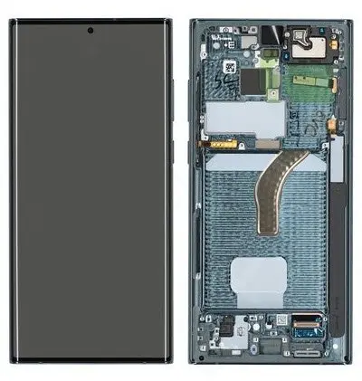 Display module Samsung Galaxy S22 Ultra Green (Service Pack)