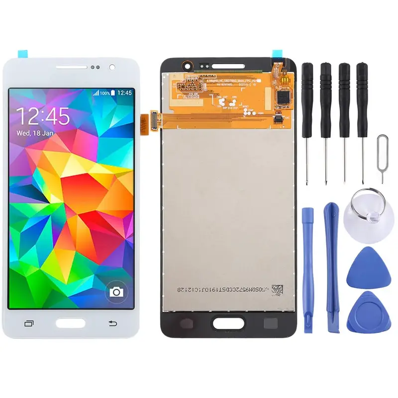 Display unit LCD voor Samsung Galaxy Grand Prime G530F G531F (wit)