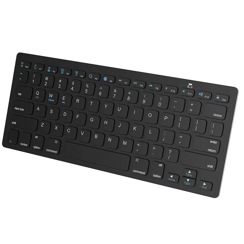 Draadloos bluetooth toetsenbord geschikt voor iMac - zwart