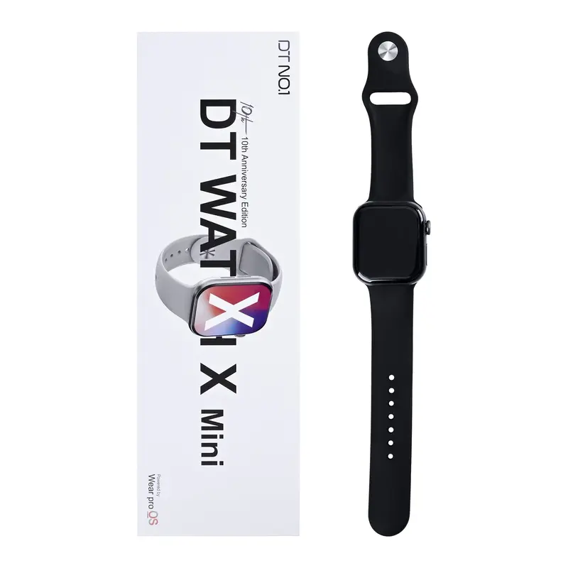 DTNO 1  DTWatch X Smart Watch Black
