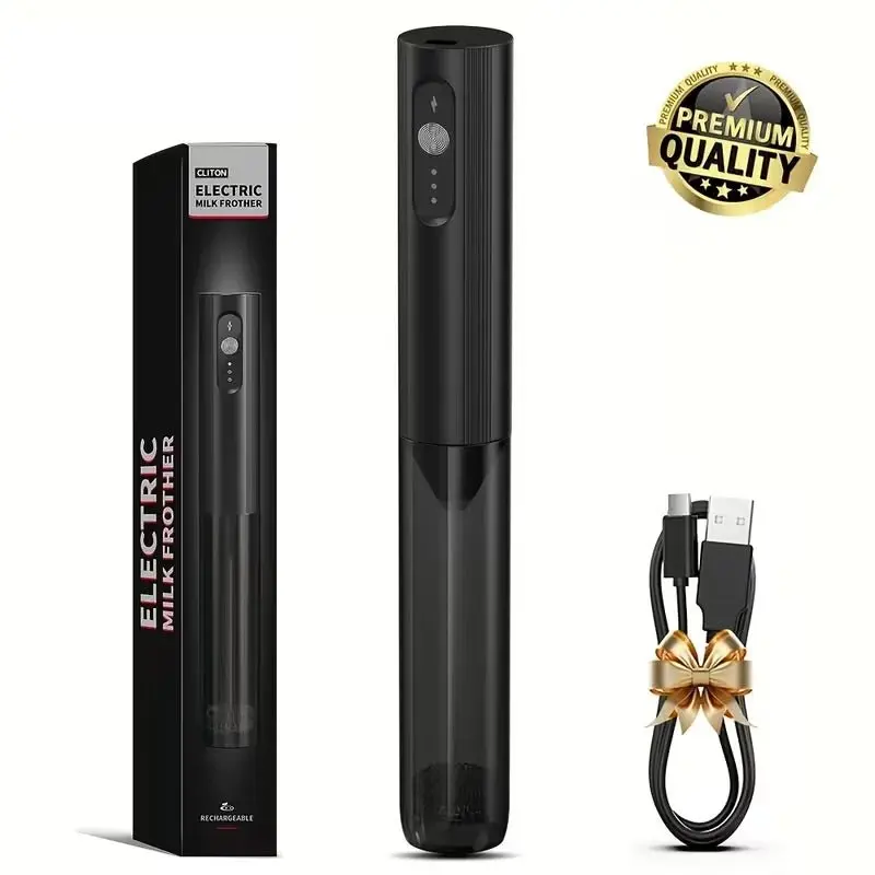 Elektrische Melkopschuimer Handheld – USB Oplaadbare Melkklopper