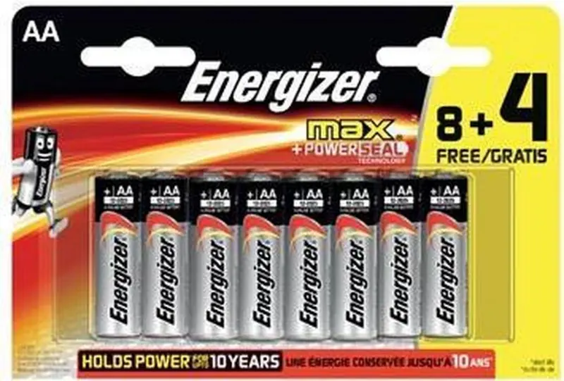 Energizer Max Plus | AA-batterijen | Alkaline | 12-pack