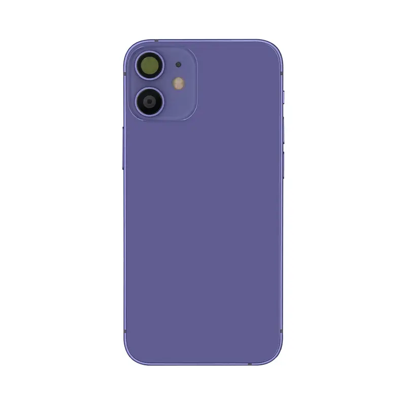 For Apple iPhone 12 Mini Housing With Small Parts Purple OEM