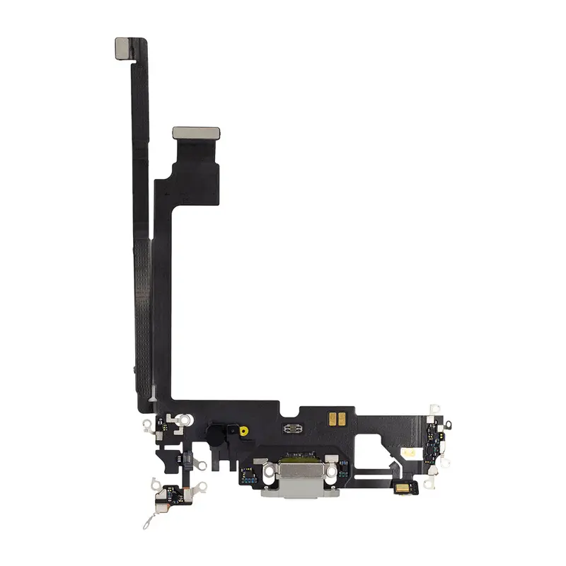 For Apple iPhone 12 Pro Max System Charging Flex Silver Pulled