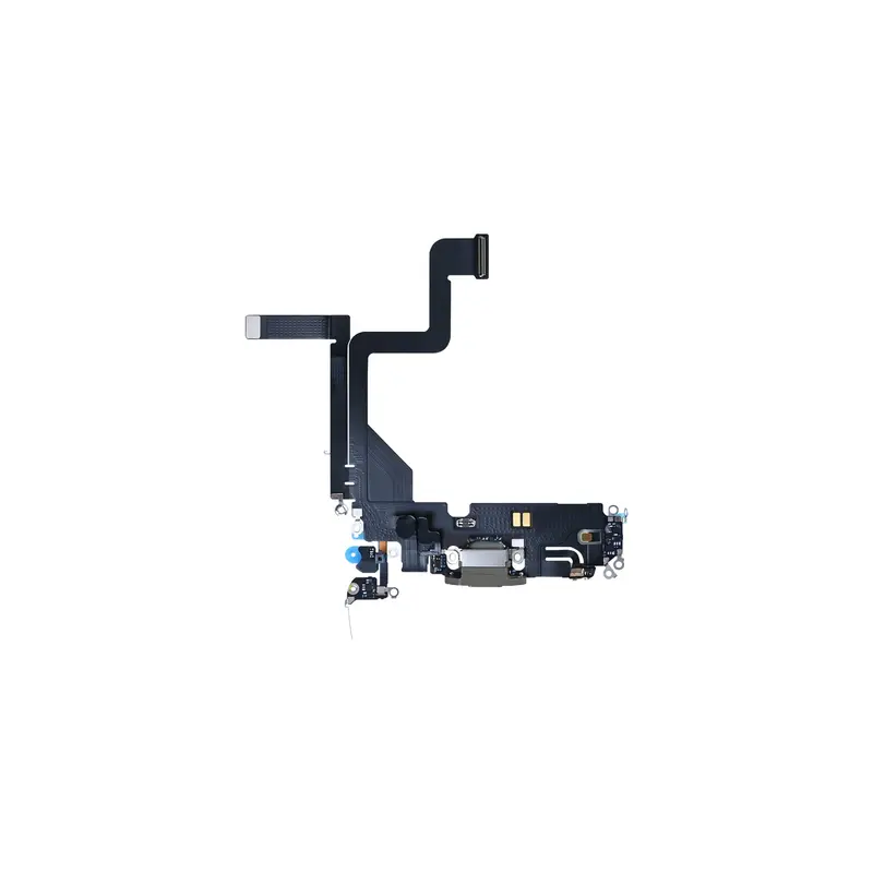 For Apple iPhone 14 Pro System Charging Flex Gold Pulled