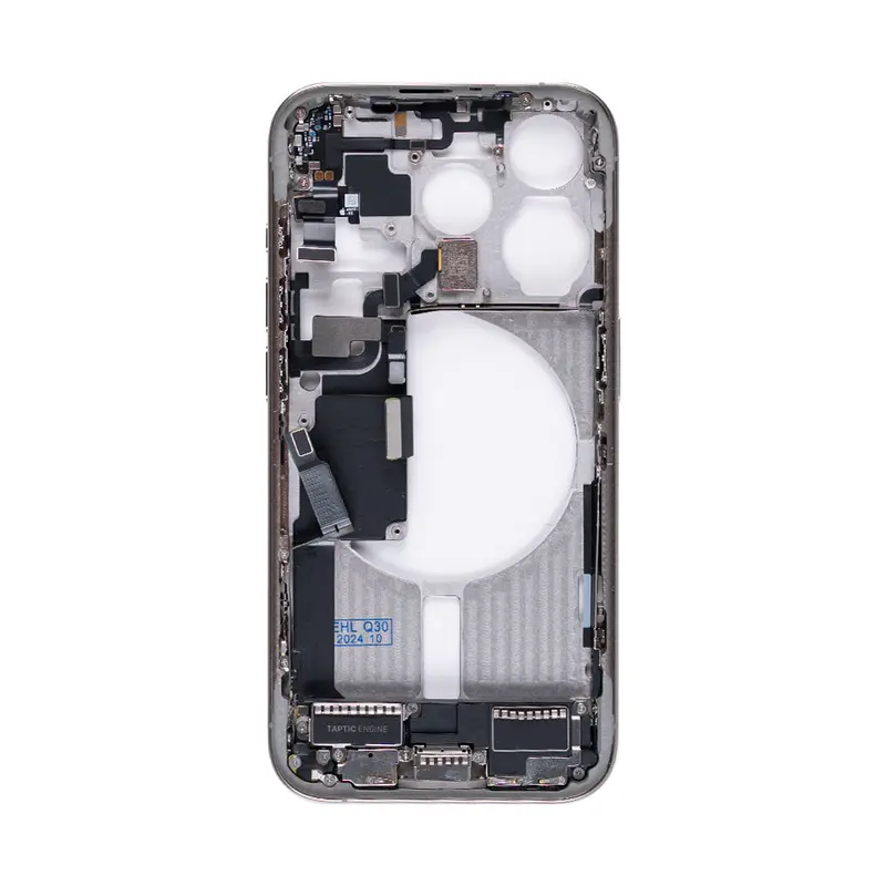 For Apple iPhone 15 Pro Middle Frame Natural Titanium OEM