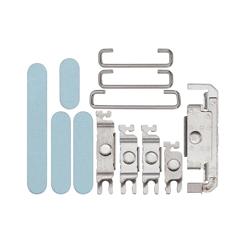 For Apple iPhone 16, 16 Plus Side Button Set Teal Compatible (4pcs)