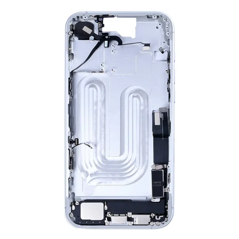 For Apple iPhone 16 Plus Middle Frame White OEM