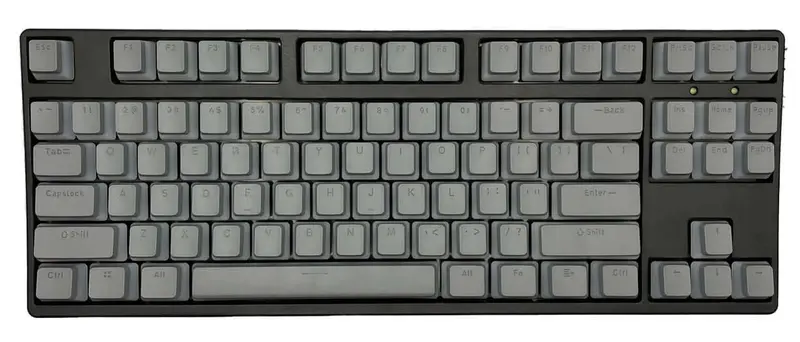 Grijs Pudding Keycaps | OEM | PBT | Double Shot | 130 Keys
