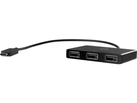 HP USB-C to 3 USB-A Hub