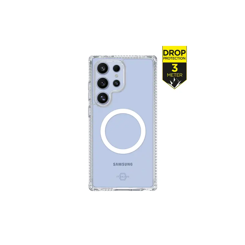 ITSKINS Level 2 HybridMagClear_R for Samsung Galaxy S25 Ultra 5G Transparent