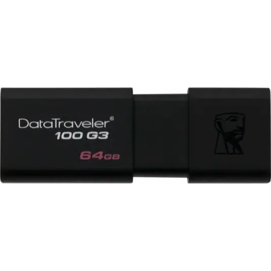 Kingston DataTraveler 100 G3 - USB-stick - 64 GB