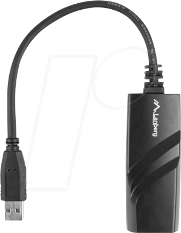 Lanberg USB->RJ45 Netzwerkkaart USB 3.0 1x RJ45 1GB Kabel