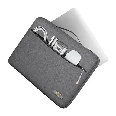 Laptoptas 15.6 Inch - Laptoptas- Laptop Sleeve - Laptophoes- Pilot Series waterdichte Laptophoes - Laptop Sleeve- Laptop Tas- Grijs