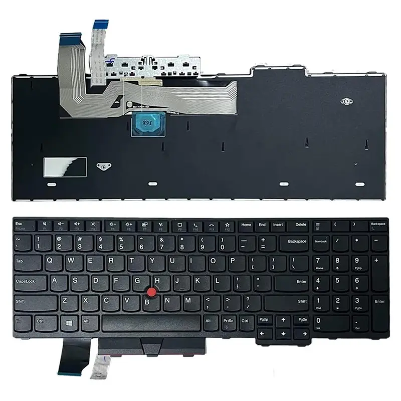 Laptoptoetsenbord voor Lenovo ThinkPad L15 20U3 / 20U4 / 20U7 / 20U8 (US-indeling)