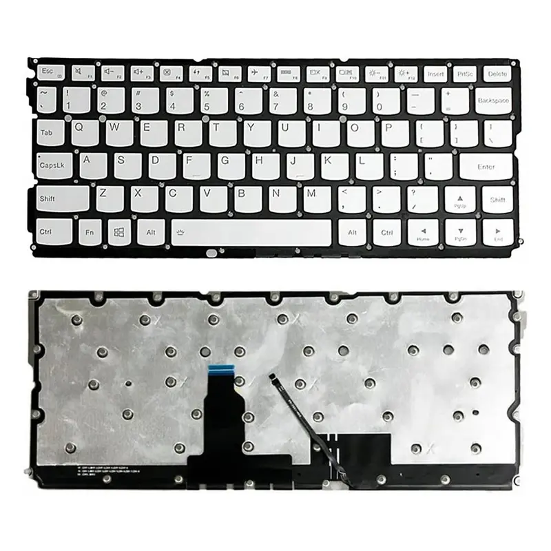 Laptoptoetsenbord voor Lenovo Yoga 900S-12ISK (US-indeling, zilver)