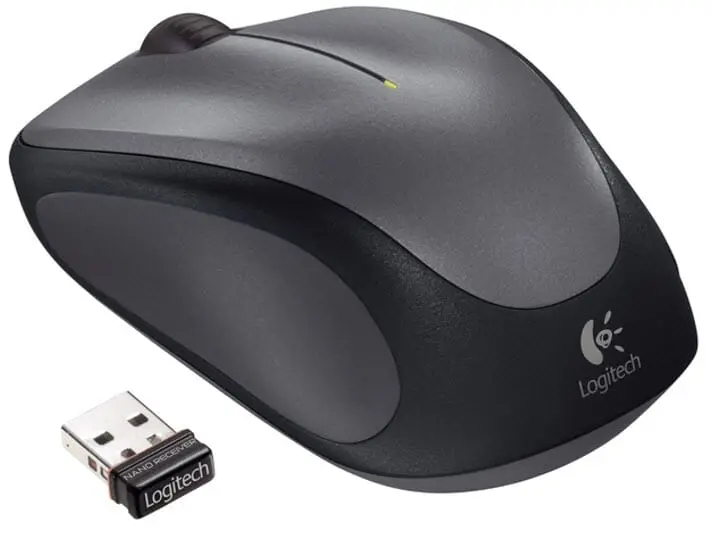 Logitech Wireless Mouse M235 - Zwart/Zilver