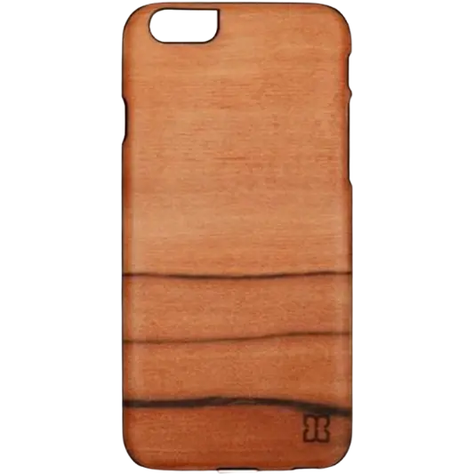 MAN&WOOD Hoesje Apple iPhone 6/6S Hout Bruin