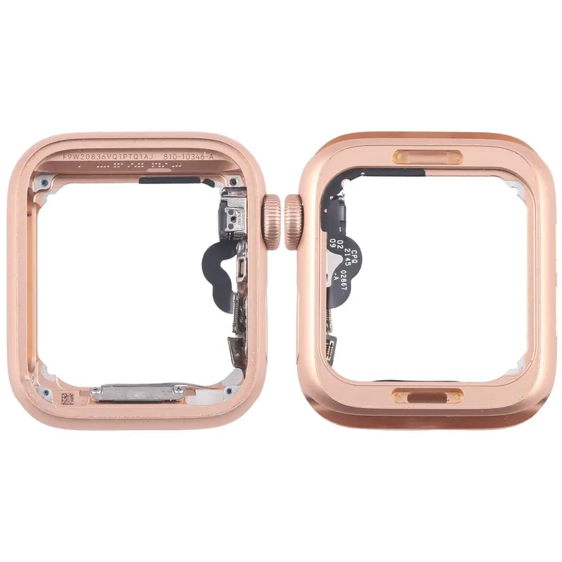 Middenframe met kroon-flexkabel voor Apple Watch Series 4 40mm LTE (goud)