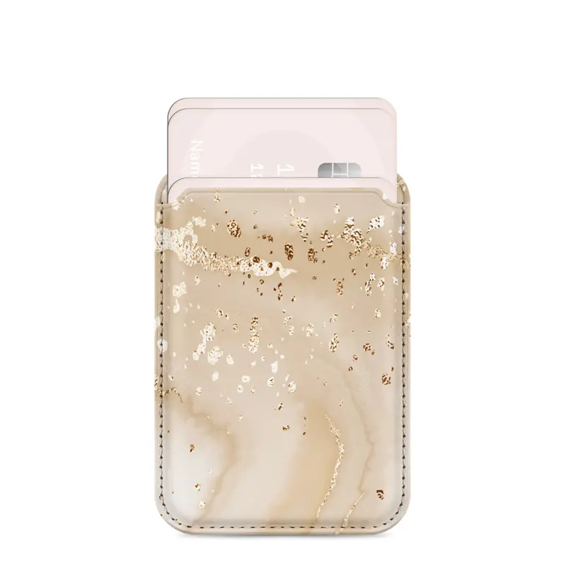 MIO Gold Marble Magsafe Compatible Card Holder